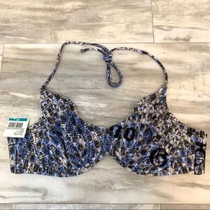 John Galliano Push Up Newspaper Report Bikini Top